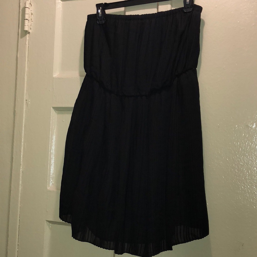 Forever 21 Black Ruffle Mini Dress - Picture 6 of 7